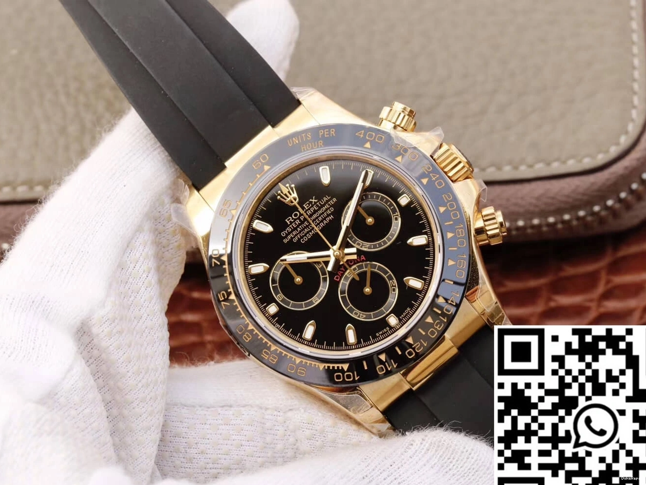 JH Dial Black M116518ln-0043 Factory Rolex Daytona Cosmograph 0112